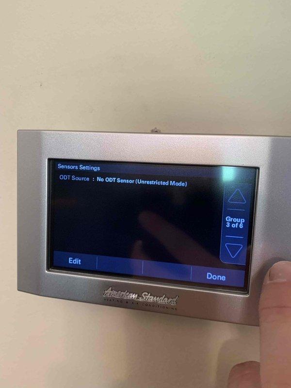 Performed diagnostic site visit on dual-zone HVAC system. Replaced thermostat and configured sensor settings, addressing outdoor temperature sensor issue by setting unit to unrestricted mode. Conducted refrigerant system analysis using manifold gauges, recording operating pressures and temperatures to verify proper system performance.