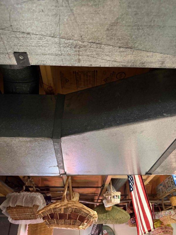 Conducted on-site assessment for relocating existing heat run ductwork to accommodate residential remodeling project. Evaluated attic access point and existing duct routing, documented current configuration, and provided estimate for ductwork modification to meet customer's renovation requirements.