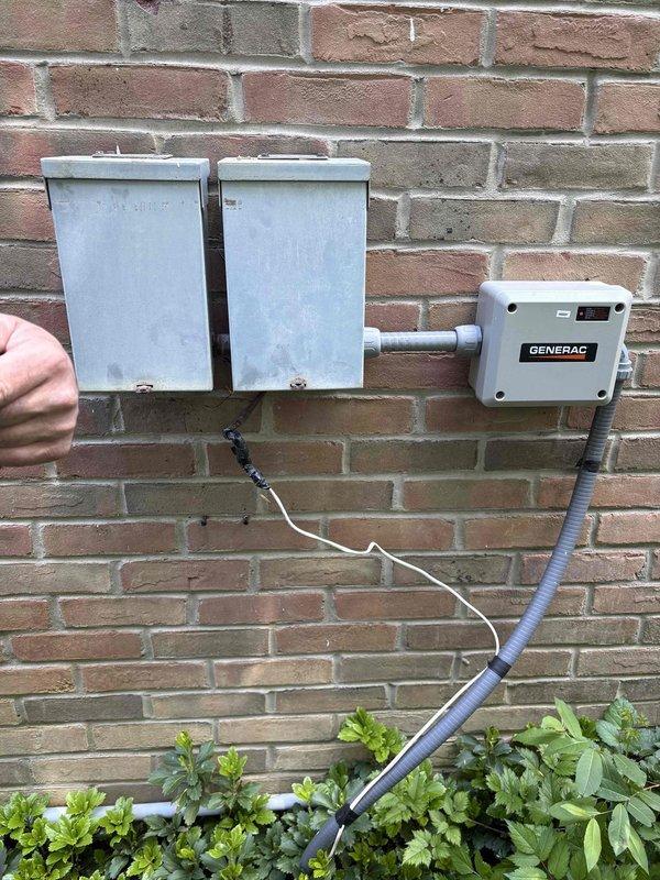 Evaluated existing HVAC system for replacement options following lead transfer. Conducted comprehensive site assessment and documented current equipment configuration, including exterior electrical connections, control panels, and circuit board conditions. Photographed existing generator transfer switch setup and internal control board wiring to support replacement equipment specifications and ensure proper sizing for new system installation.