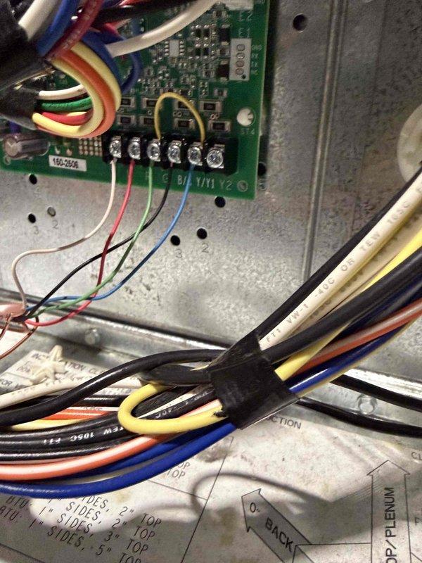 Replaced defective furnace control board under manufacturer parts and labor warranty. Removed failed DD1003 control board from furnace control panel, disconnected all low-voltage wiring from terminal block and high-voltage connections from gas valve assembly. Installed new OEM control board, reconnected all wiring harnesses to proper terminals, and verified secure connections with wire nuts. Tested system operation to confirm proper furnace ignition sequence and control functionality. Unit operating normally upon completion.