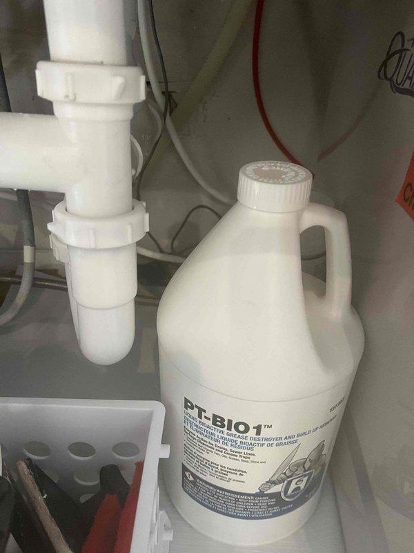 Responded to recurring kitchen sink backup issue. Assessed double-bowl sink plumbing system with P-trap configuration and determined garbage disposal was contributing to ongoing drainage problems. Removed garbage disposal unit per customer request to resolve chronic blockage issues. Verified proper drainage flow through modified drain assembly and confirmed all connections were secure with no leaks present.