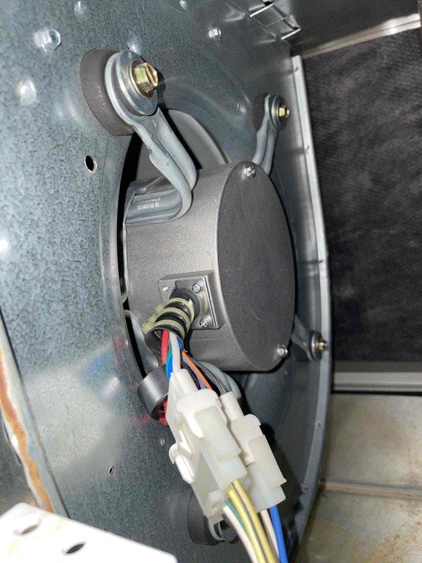 Completed comprehensive tune-up on 15-year-old air conditioning system per membership agreement. Performed full system inspection including blower motor assembly, electrical connections, and outdoor condenser unit. Verified all wire terminations, checked control board functionality, and inspected multi-pin motor connector for proper seating and corrosion. Evaluated condenser coil condition, confirmed secure mounting of all components, and verified proper operation of all electrical connections throughout the system. No deficiencies noted; unit operating within normal parameters for age of equipment.