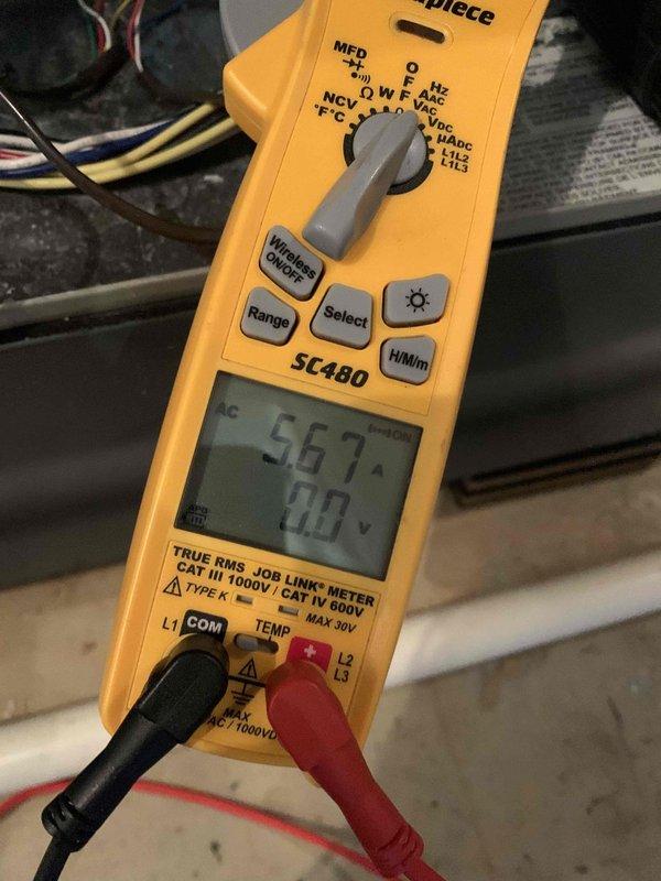 Completed prepaid cooling maintenance inspection on two air handler units. Performed comprehensive system diagnostics including electrical measurements and operational testing. Verified voltage readings, capacitance values, and amperage draws using calibrated testing equipment to ensure all components operating within manufacturer specifications. All systems found functioning properly with no deficiencies noted.