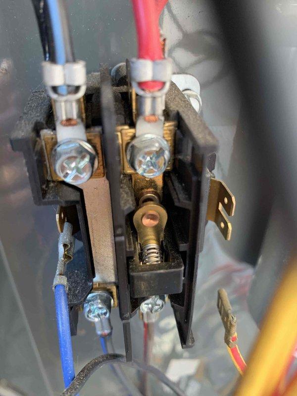 Completed cooling maintenance club member visit on air handler unit. Performed electrical diagnostics using digital multimeter to verify proper amperage and voltage readings on system components. Inspected and tested contactor assembly, terminal connections, and control circuit wiring to ensure all connections were secure and functioning within normal parameters.