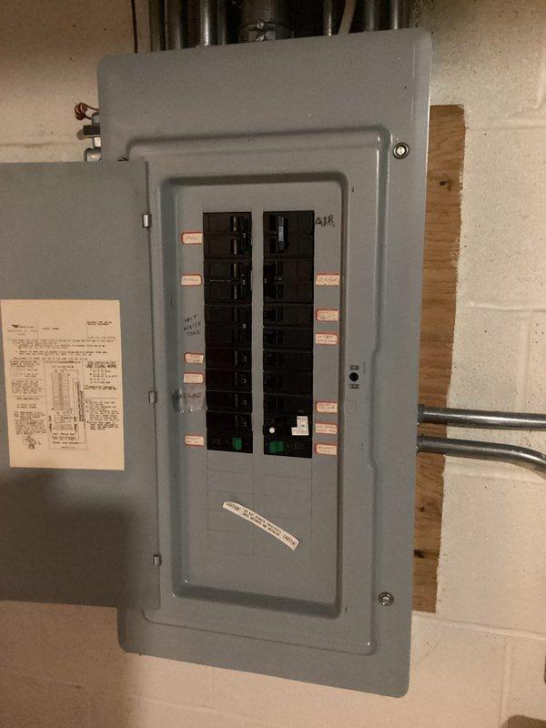 Diagnosed R22 heat pump system with grounded compressor and insufficient cooling performance. Upon inspection, confirmed compressor failure and evaluated overall system condition including reduced airflow concerns. Due to age of equipment, obsolete R22 refrigerant, and cost of repairs, provided estimate for complete heat pump replacement system. Documented existing electrical service panel and exterior disconnect for replacement equipment specifications.