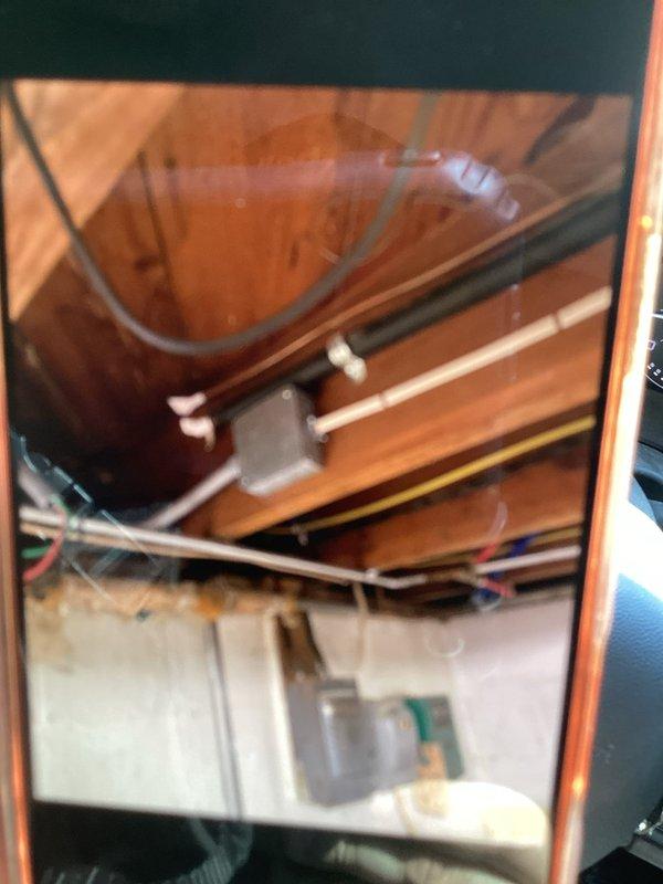 Responded to service call for air conditioning system requiring reconnection. Upon arrival, accessed attic space and located disconnected air handler unit. Inspected HVAC ductwork system and identified components that needed to be properly reconnected to restore system operation. Successfully reconnected air handler to existing ductwork and electrical supply. Verified all connections were secure, tested system operation, and confirmed proper airflow through supply ducts. System restored to normal operating condition.