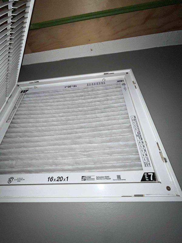 Completed preventative maintenance tune-up on residential air conditioning system less than 10 years old. Verified thermostat operation and temperature control settings, inspected air filter condition and confirmed proper airflow through the system.