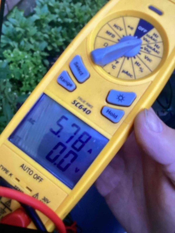 Completed routine maintenance and tune-up on two residential central air conditioning systems, both approximately 1-2 years old. Performed comprehensive system diagnostics using digital multimeter, recording voltage and amperage readings to verify proper electrical performance. Inspected outdoor condenser units, checked refrigerant levels, cleaned coils, and confirmed optimal airflow. Both systems operating within manufacturer specifications with no issues identified. Customer enrolled in preventative maintenance program for ongoing system care.