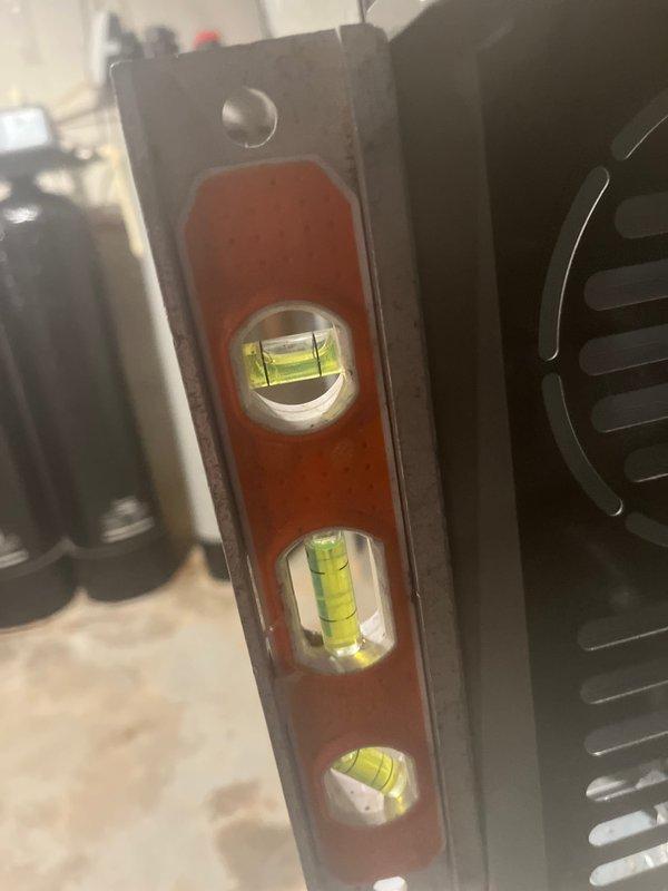 Completed full HVAC system installation as approved under application ID 2615500453. All equipment was precisely leveled and secured according to manufacturer specifications, with proper alignment verified using calibrated leveling instruments throughout the installation process to ensure optimal system performance and longevity.