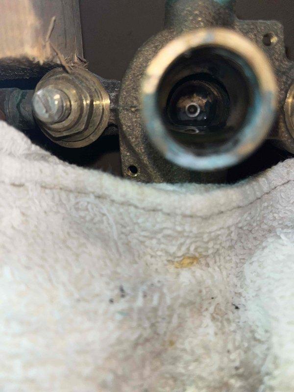 Responded to service call for intermittent tankless water heater operation. Performed diagnostic inspection of unit and internal components including pump assembly, heat exchanger, and water flow sensors. Issue remains unresolved and will require follow-up visit for further troubleshooting and potential component replacement.