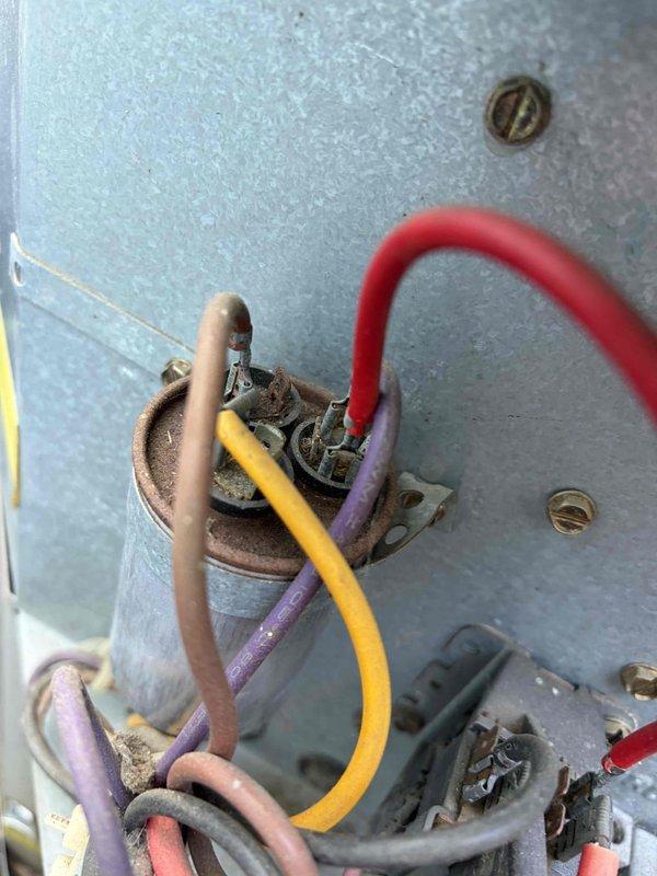 Responded to callback for recent HVAC installation with water leakage issue. Upon arrival, inspected condensate drain system and electrical connections at outdoor unit. Identified improper condensate line installation causing water discharge near foundation. Verified all electrical connections at compressor and capacitor were secure and properly terminated. Corrected condensate drain routing to ensure proper water evacuation away from structure, eliminating risk of water damage to interior flooring. System tested and confirmed operating within normal parameters with no further leakage observed.
