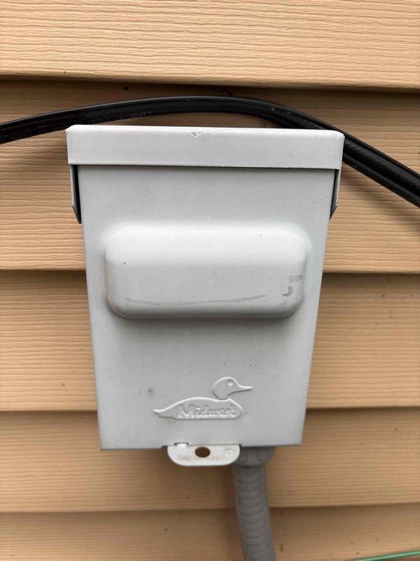 Completed full system HVAC replacement for residential unit that was not cooling adequately. Installed new thermostat with proper wire terminations (Y1, Y2, G, O/B, RC, W1, W2/AUX, C, RH) and configured outdoor disconnect box with appropriate electrical connections to ensure proper system operation and cooling capacity.