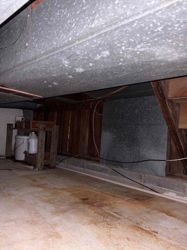 Conducted comprehensive assessment of existing 30+ year old HVAC system for replacement estimate. Evaluated current heating and air conditioning equipment operational status, documented existing outdoor condensing unit (Model SCU10A30A-31) and indoor air handling components in basement installation, and photographed equipment specifications and installation conditions to provide accurate replacement recommendations for aging residential comfort system.
