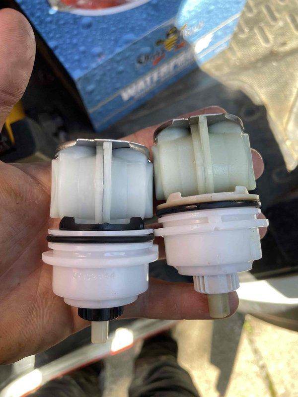 Responded to a dual shower head system with a slow drip leak from one fixture. Successfully removed the problematic shower head that the homeowner was unable to detach, inspected the shower arm connection, and replaced worn internal components including degraded O-rings and seals. Installed new quick-connect plumbing fittings to ensure a watertight seal, tested both shower heads for proper flow and verified the leak was completely eliminated.