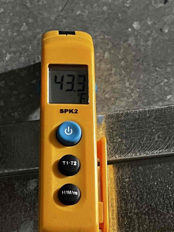 Completed comprehensive AC tune-up on 6-year-old system with customer reporting extended run times but adequate cooling. Performed full system inspection, checked refrigerant charge and found levels within manufacturer specifications, verified proper operation of Emerson Climate Technologies control board, and measured temperature differential at 43.3°F indicating excellent system performance. No refrigerant leaks detected during inspection, so no top-off was necessary; educated customer that system is operating normally and extended run times may be due to seasonal load or thermostat settings rather than low refrigerant.