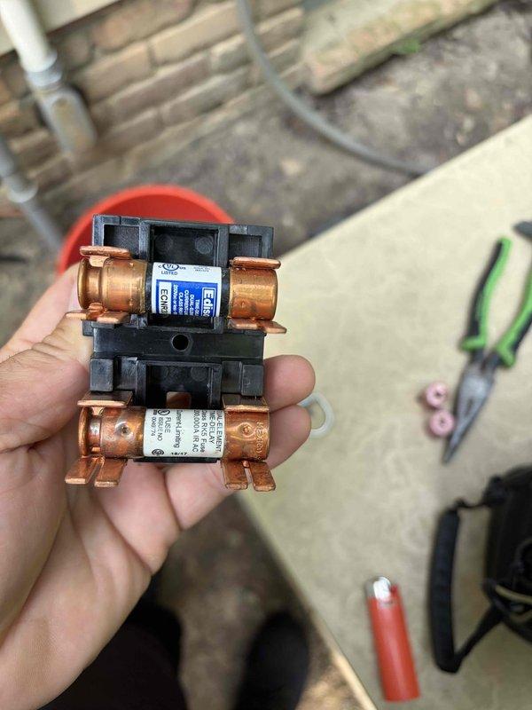 Completed cooling maintenance on two systems for club member. Replaced reversing valve solenoids on both units, addressing potential cooling mode operation issues. Changed 20x25x5 air filter to ensure proper airflow and system efficiency.