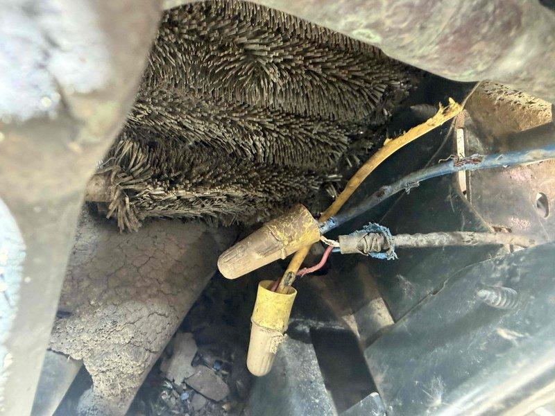 Responded to service call for inadequate cooling with indoor temperature reaching 82°F. Upon inspection, found outdoor unit wiring connections and indoor evaporator coil with heavy dust accumulation affecting system performance. Cleaned evaporator coil, secured electrical connections, and verified proper airflow to restore cooling efficiency.