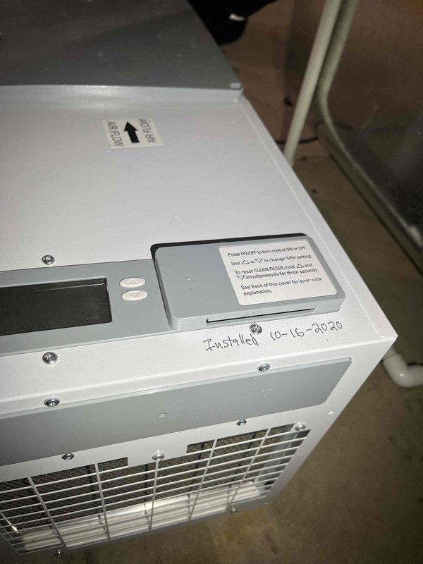 Completed cooling maintenance club visit on HVAC unit installed in October 2020. Performed standard preventive maintenance inspection, documented equipment condition with photos, and verified system operational parameters including temperature readings at -2.8°F on refrigerant lines using calibrated digital thermometer.