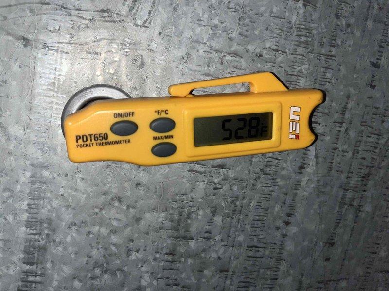 Completed cooling maintenance club visit on HVAC unit installed in October 2020. Performed standard preventive maintenance inspection, documented equipment condition with photos, and verified system operational parameters including temperature readings at -2.8°F on refrigerant lines using calibrated digital thermometer.