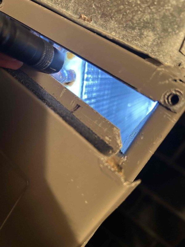 Responded to no airflow complaint on upstairs zone of new dual-zone system. Inspected air handler and evaporator coil assembly, verified downstairs zone operating normally. Measured static pressure readings of 0.28-0.29 inches water column at equipment. Diagnosed issue as incorrect fan speed settings on zone control system. Adjusted damper and fan configuration settings to restore proper airflow to upstairs zone, confirmed system operating correctly both zones upon departure.
