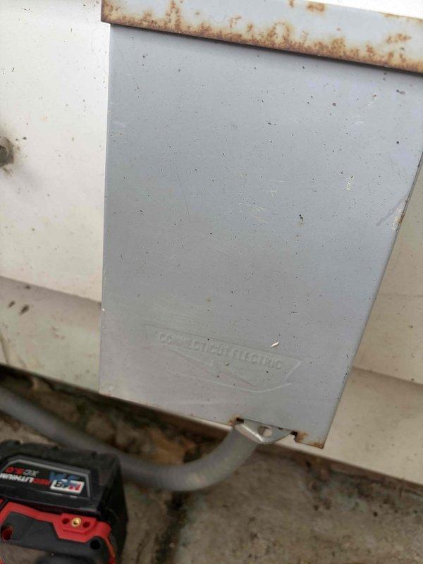 Completed comprehensive AC tune-up on residential air conditioning system of unknown age. Performed standard maintenance procedures including inspection of electrical components, fuse block examination, and exterior disconnect panel assessment. System tested and confirmed operating within normal parameters with no issues identified; electrical connections secure and fuses in good condition, though exterior disconnect panel shows rust deterioration at top seam requiring future monitoring.