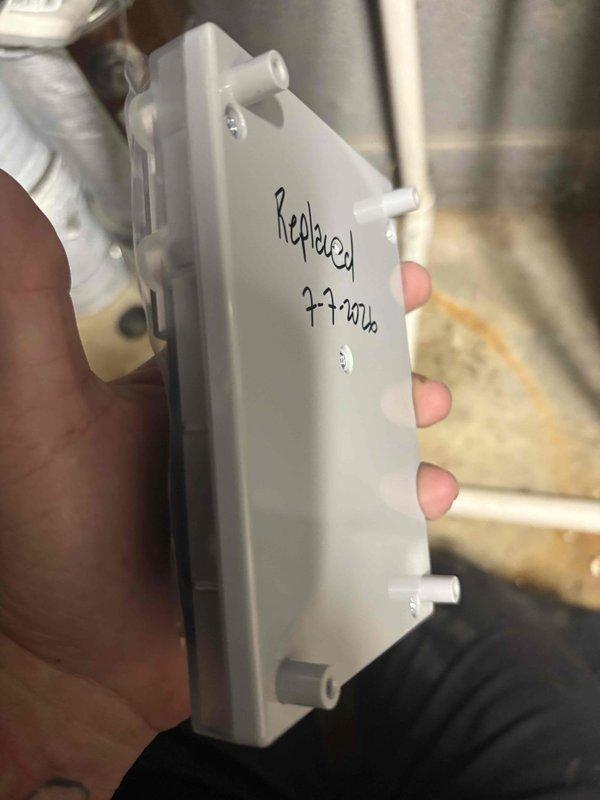 Responded to tankless water heater displaying error codes. Diagnosed and replaced faulty control board and flow sensor assembly to restore proper operation. Customer also reported abnormal taste and odor in water supply following recent well pump installation, which will require separate water quality assessment and potential filtration system evaluation.