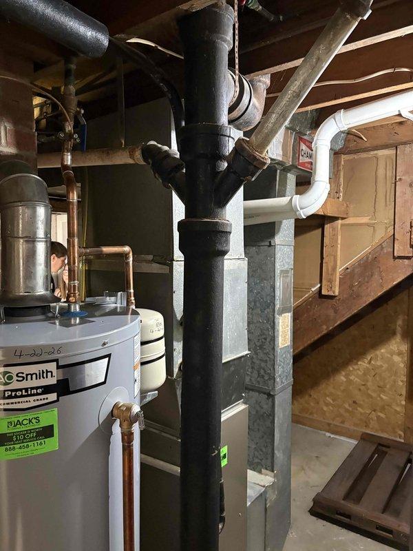 Performed HVAC system evaluation for 22-year-old R-22 unit at property with recent ownership change. Inspected control board, wiring connections, and electrical components within furnace cabinet, documenting condition of existing system. Assessed basement mechanical room installation including ductwork routing and overall system configuration to provide replacement estimate options for aging equipment that has exceeded typical service life expectancy.