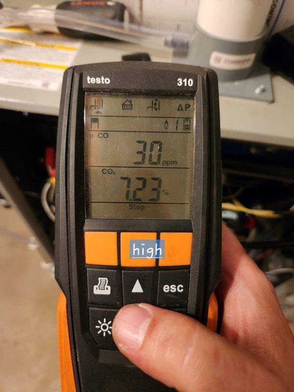 Completed full HVAC system installation with new equipment and control panel. Installed and wired control board with proper electrical connections, ensuring all safety protocols were followed. Mounted new control panel in utility space with PVC condensate drain lines properly routed and secured. Performed combustion analysis testing using calibrated equipment, verifying carbon monoxide levels and combustion efficiency readings within manufacturer specifications. System commissioned and tested for proper operation.