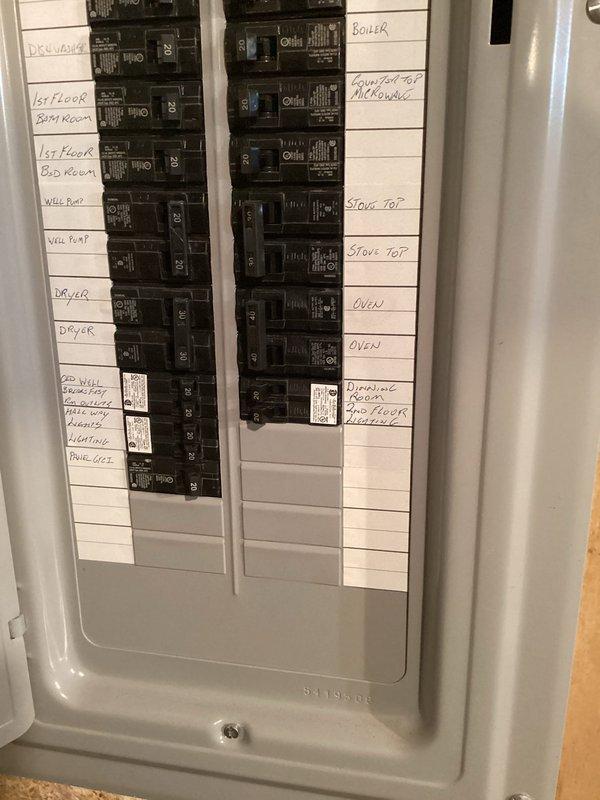 Provided estimate for installation of Daikin mini-split system in unfinished basement area. Assessed installation location, evaluated electrical panel capacity for dedicated circuit requirements, and documented existing conditions including exposed ceiling joists and concrete block construction. Customer to receive detailed proposal for equipment and installation scope.