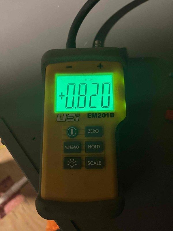 Completed routine AC tune-up and preventative maintenance on residential cooling system. Performed comprehensive system diagnostics including electrical measurements and refrigerant pressure testing using calibrated digital instruments. All readings within normal operating parameters, system operating efficiently with no deficiencies noted.