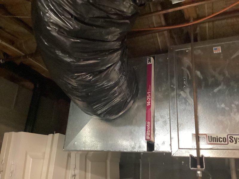 Conducted comprehensive estimate for high velocity ductless air conditioning system installation utilizing Unico equipment in residential attic space. Evaluated existing HVAC infrastructure including recently installed boiler system, assessed attic accessibility and structural requirements for compact ductwork routing, and documented current mechanical equipment configuration to develop installation proposal for space-efficient cooling solution.