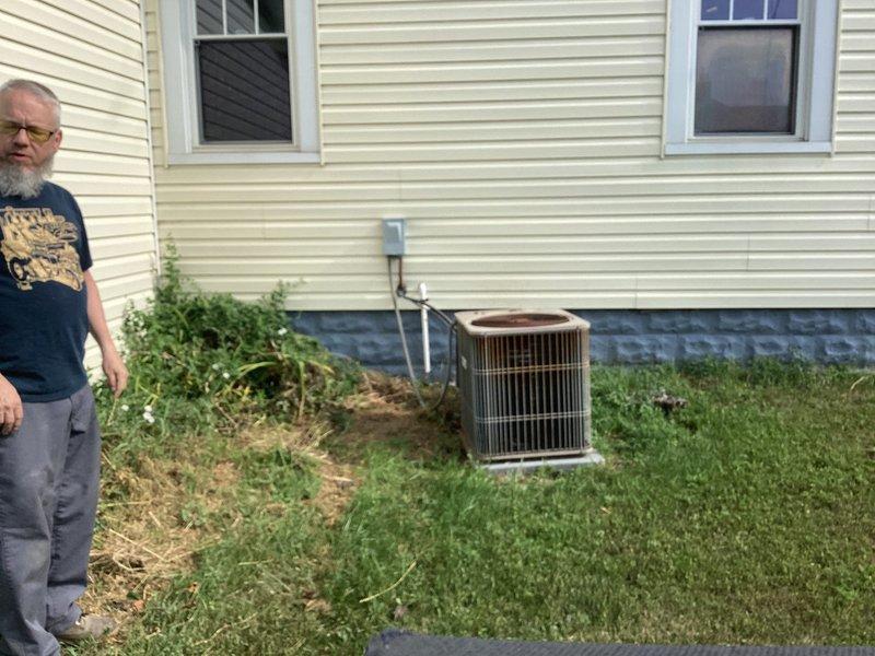 Conducted on-site evaluation of 27-year-old heating system for whole-home replacement estimate. Assessed existing furnace installation in basement and outdoor air conditioning condenser unit to determine specifications and requirements for new equipment replacement, documenting current system configuration and installation conditions for comprehensive replacement proposal.