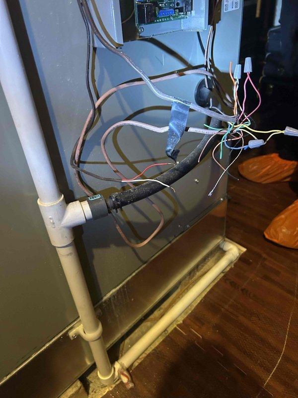 Responded to complaint of second floor AC unable to cool below 76 degrees. Inspected HZ311 zone control system and associated HVAC equipment. Replaced air scrubbers per previously provided quote and verified proper operation of multi-zone cooling system.