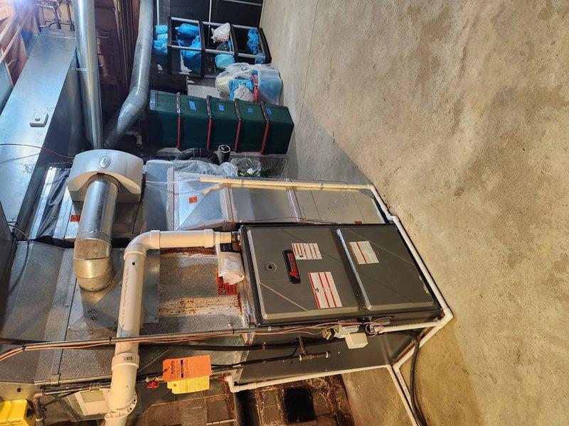 Completed return visit to perform filter upgrade on commercial HVAC unit as previously sold. Installed upgraded filtration system and verified proper operation with digital testing equipment, confirming system performance within manufacturer specifications.