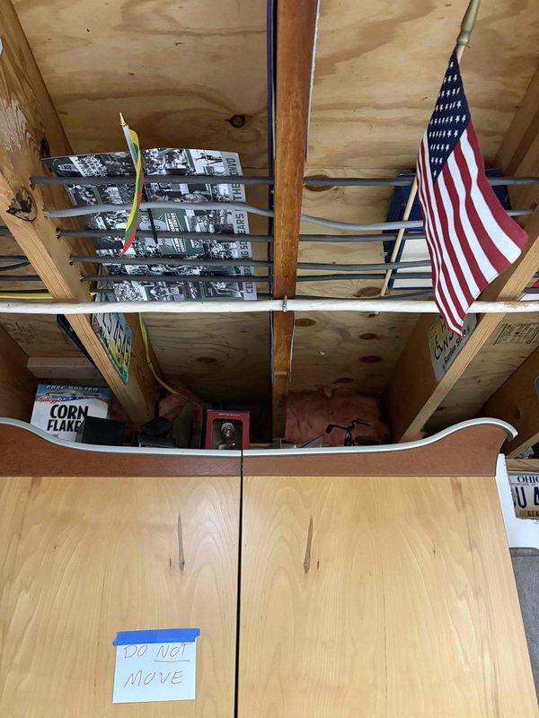 Completed HVAC estimate for ductwork relocation to address ventilation obstruction caused by refrigerator placement near air handler. Assessed existing duct configuration in ceiling space, identified flexible ductwork routing, and provided recommendations for relocating supply vent to ensure proper airflow and accessibility.
