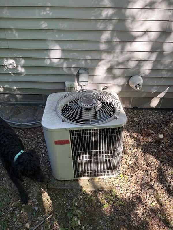 Completed full HVAC system replacement including outdoor condensing unit and indoor furnace assembly. Previous technician had indicated system was operational, but customer experienced refrigerant line freezing issues shortly after initial inspection, prompting request for second opinion and ultimate determination that complete system replacement was necessary rather than repair. New equipment installed with proper refrigerant charge, PVC condensate drainage, and electrical connections verified for safe operation.