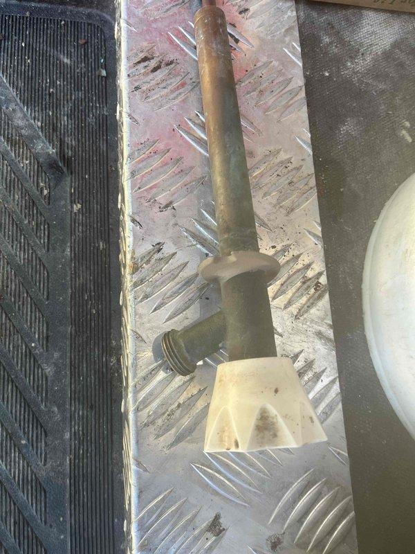Replaced frost-proof sillcock assembly for back spigot located under deck, with pipe access point in laundry room mechanical space. Removed old valve assembly and installed new anti-siphon hose bibb with appropriate fittings to ensure proper outdoor water supply and freeze protection.