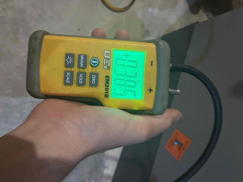 Completed cooling maintenance club visit on air handler system. Performed comprehensive system diagnostics using calibrated digital instrumentation to measure airflow, temperature differential, refrigerant pressures, and overall system performance parameters. All measurements recorded within normal operating ranges, confirming proper system operation and efficiency.