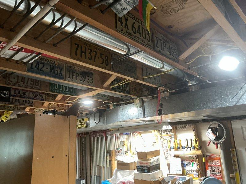 Completed ductwork installation in residential property with access through rear entrance. Installed new floor register and ductwork routing in room undergoing flooring renovation, coordinating work around active construction. All ductwork properly secured and venting operational upon completion.