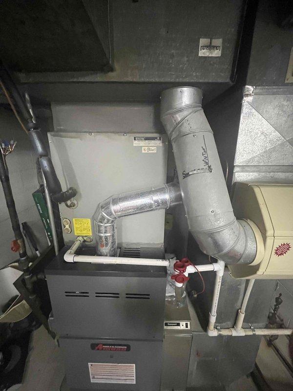 Completed callback maintenance visit on residential air handler system. Performed coil rinse to remove accumulated dust and debris, then lubricated all moving components per manufacturer specifications to ensure optimal system operation and longevity.