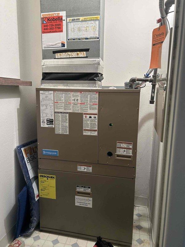 Completed routine maintenance service on residential HVAC system. Performed thorough cleaning of air handler unit and associated components due to accumulated debris and reduced system efficiency. Homeowner has hearing impairment, so coordinated entry procedures accordingly to ensure clear communication throughout the service visit.