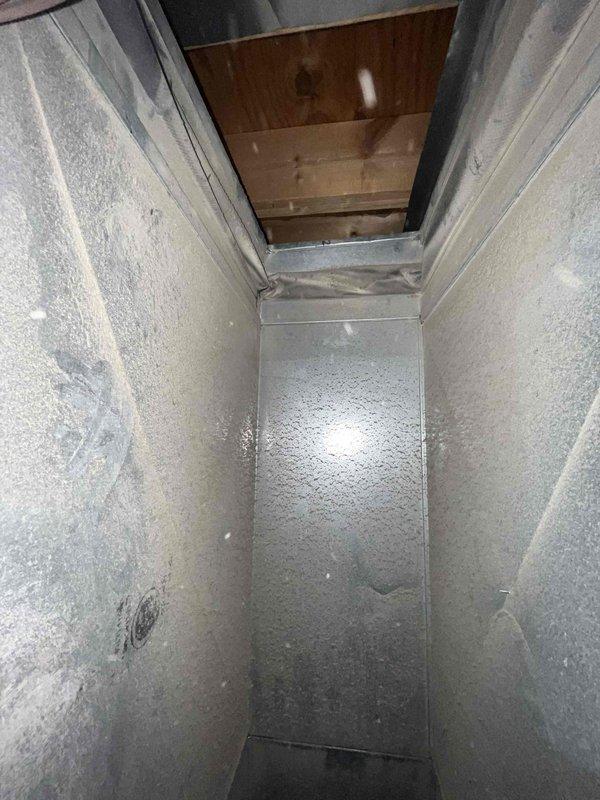 Completed bypass humidifier installation on existing HVAC system. Modified ductwork to accommodate humidifier mounting, fabricated and installed necessary sheet metal transitions, and installed new water supply shut-off valve. All ductwork connections sealed and secured to manufacturer specifications. System tested and operational upon completion.