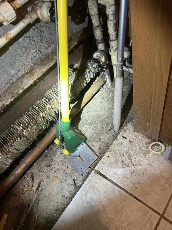 Installed air vents on existing boiler heating system as previously quoted. Added necessary venting components to the copper piping network to improve system air elimination and enhance overall heating efficiency and performance.