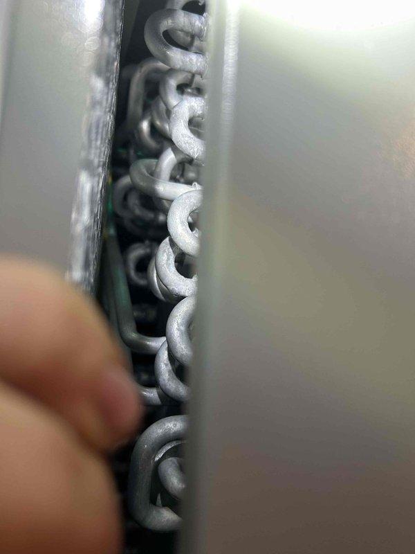 Responded to service call for Stage 2 cooling failure following power outage. System had been operating properly since previous maintenance but experienced fan stoppage when power was restored. Inspected HVAC components including ductwork and mechanical linkages, documented equipment identification numbers, and consulted with technical support to determine if replacement parts were required.