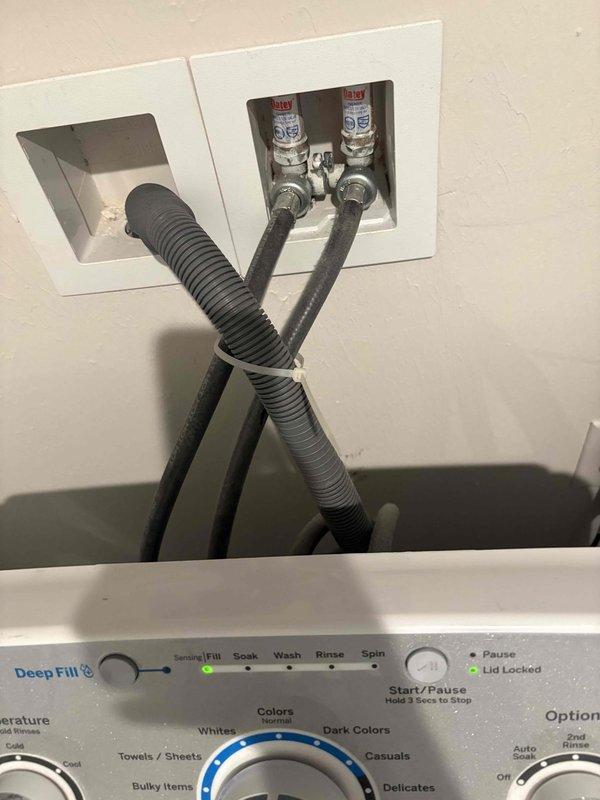 Returned to property to complete lavatory faucet replacement. Installed new chrome single-handle faucet on bathroom vanity sink as previously sold. Materials were received via purchase order 76775564. Verified proper water supply connections, tested faucet operation for flow and temperature control, and confirmed no leaks at supply lines or drain assembly. Installation completed successfully with fixture functioning as specified.