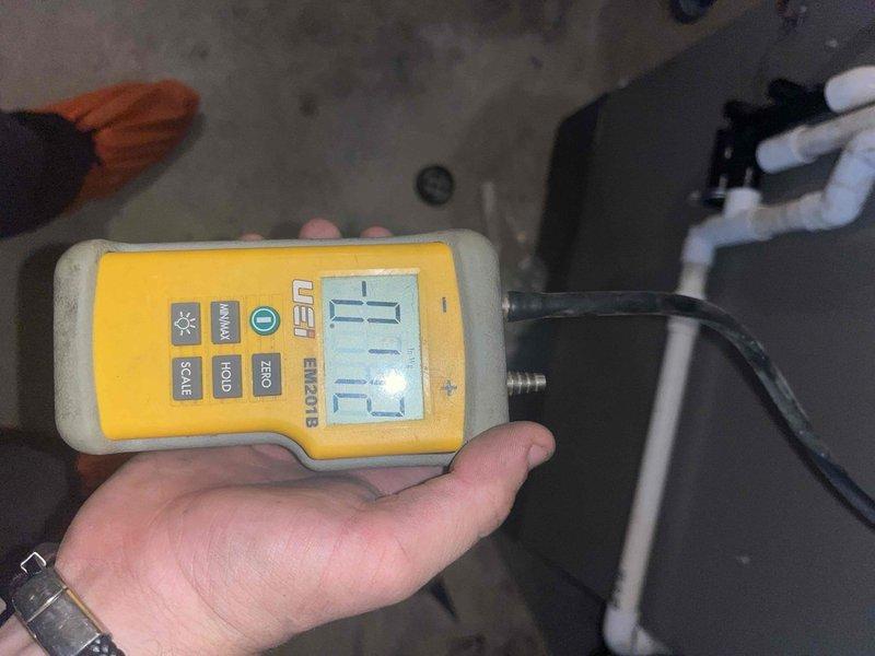 Completed warranty equipment swap with two technicians over four-hour period. Performed diagnostic measurements and system verification using calibrated digital testing instruments to ensure proper installation and operation of replacement unit.