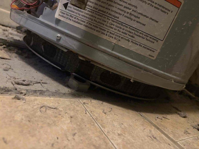 Responded to a service call for a 40-gallon gas water heater with pilot light failure. Diagnosed faulty gas control valve (Resideo brand) preventing pilot from staying lit. Replaced the defective gas control valve and successfully tested pilot ignition and burner operation to restore hot water service.