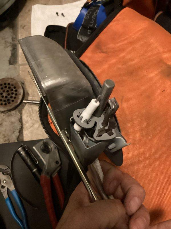 Responded to a no hot water complaint at a forty-year-old residence where the issue had recurred following a previous service visit. Upon inspection of the tanked water heater, identified a failed burner assembly as the root cause of the heating failure. Disassembled and removed the burner assembly, flame spreader screen, and associated ignition components from the combustion chamber. Inspected the burner tube, pilot assembly, and thermocouple for proper operation and wear patterns. Cleaned accumulated debris and sediment from the burner compartment and flame spreader. Replaced the defective burner assembly with new components, ensuring proper alignment and secure mounting. Reinstalled the flame spreader screen and reconnected all gas connections. Tested the pilot ignition system and main burner operation to verify proper flame characteristics and consistent heating. Confirmed hot water delivery throughout the home and verified temperature settings were appropriate. System restored to 