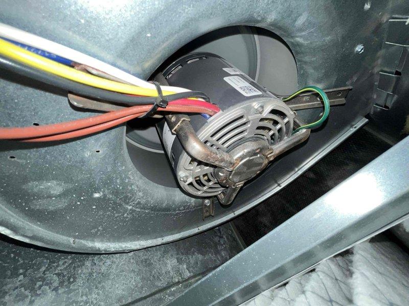 Completed comprehensive cooling system tune-up and maintenance on two air handler units as part of annual preventive maintenance program. Performed thorough inspection of control boards, blower motor assemblies, and electrical connections; verified proper operation of White-Rodgers Intelli-Ignition control module and blower motor with all wiring connections secure and functioning correctly.