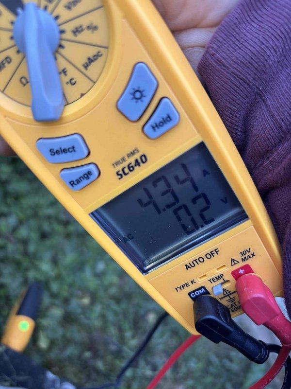 Completed preventive maintenance tune-up on four air handler systems. Performed comprehensive electrical diagnostics using digital multimeter to verify proper amperage and voltage readings across all units, ensuring systems are operating within manufacturer specifications. All equipment tested and confirmed to be functioning correctly with no deficiencies noted.